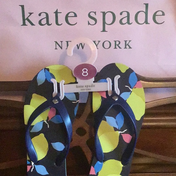 kate spade Shoes - Kate Spade Flip-Flops  (new without tag)